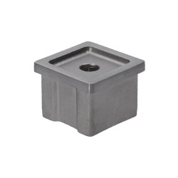 Držiak madla na jokel 40 x 40 mm, brúsená nerez AISI 304 Držiak madla na jokel 40 x 40 mm, brúsená nerez AISI 304
